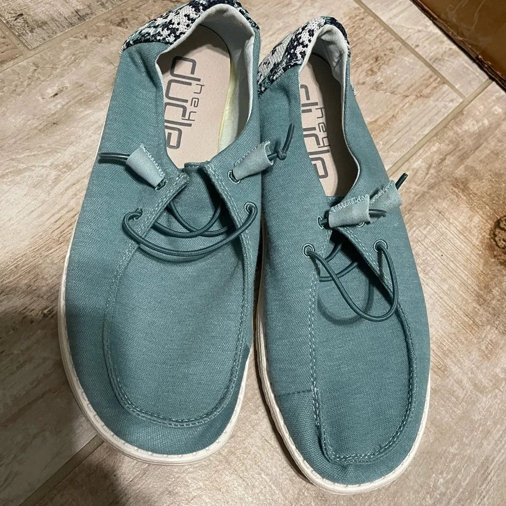 Hey Dude Women’s Casual Shoes - Green - Picture 1 of 3